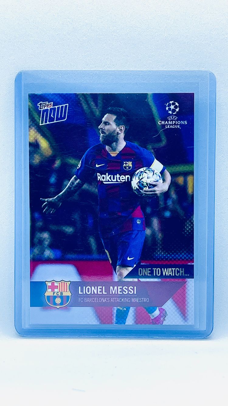 Lionel Messi - Barcelona - Topps Now 2020 - One to watch -  LOW PR